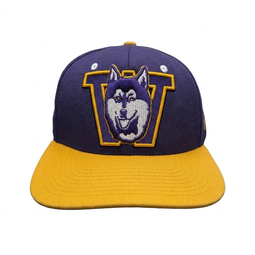 Vintage Zephyr University of Washington Huskies Hat Snapback Cap Purple Gold W‎